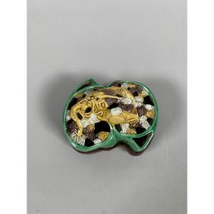 China, 18th Century, Kangxi Period (1661 - 1722) China Sancai Glazed Biscuit