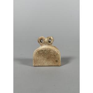 Bell-shaped Idol With Eyes Tell Brak Archaeology 4th Millennium Bc