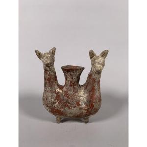 Amlash Terracotta Zoomorphic Terracotta Vase Zoomorphic Archaeology