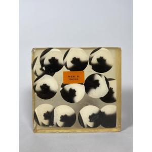 Arman (1928-2005) Prayer To Touch (1973) Inclusion Accumulation In Resin  