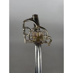 Sabre Of The 2nd Company Of Musketeers "black" Of The King's Household, Model 1814 Louis XVIII