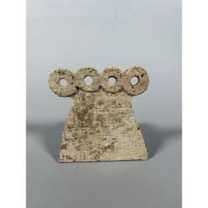 Bell-shaped Idol With Eyes, Tell Brak Archaeology, 4th Millennium Bc