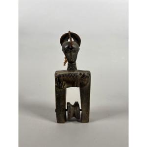 Baoule, Ivory Coast. Loom Pulley