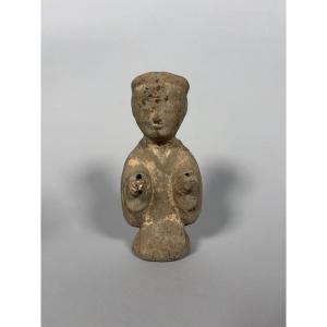 Sculpture Of A Mingqi, China, Han Dynasty (206 Bc To 221 Ad)