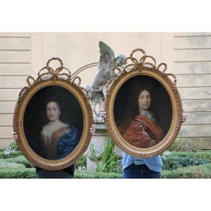 Pair Of Regency Portraits