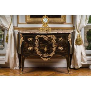 European Lacquer Commode