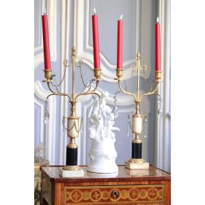 Pair Of Swedish Candelabra