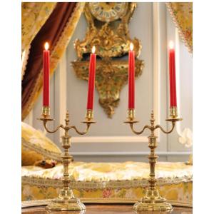 Pair Of Gilt Bronze Candlesticks