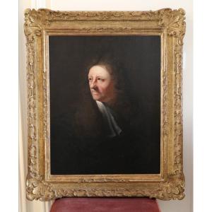 "portrait Of A Magistrate" Attributed To Robert Le Vrac De Tournières