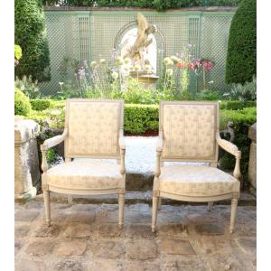 Pair Of Armchairs From The Château De Compiègne