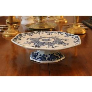 Rouen Earthenware Tray Circa 1720