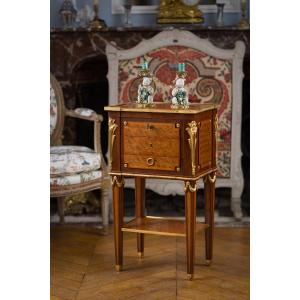 Louis XVI Period Coffee Table, Philippe-claude Montigny
