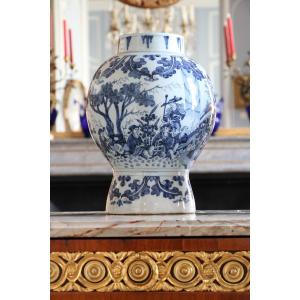 17th Century Delftware Vase