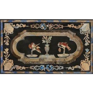 Marble And Scagliole Top, 17th Century