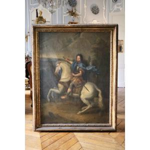 Equestrian Portrait Of Philippe d'Orléans