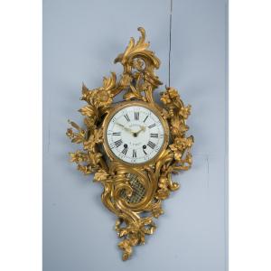 Large Louis XV Cartel Clock