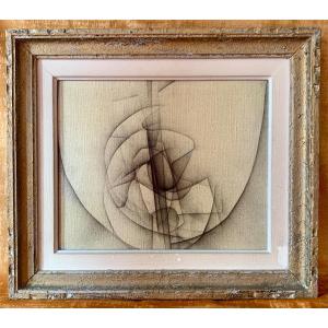 Oil On Canvas, Signed On The Back, Nicoïdski Robert 1931-1996