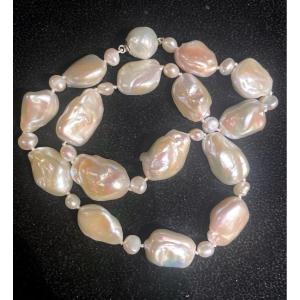 Freshwater Baroque Cultured Pearl Necklace
