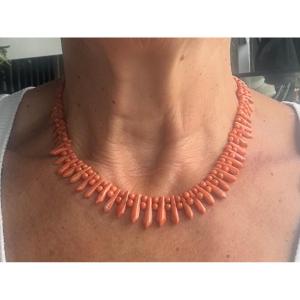 Antique Coral Necklace