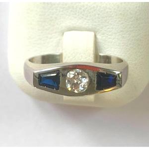 White Gold Diamond Ring