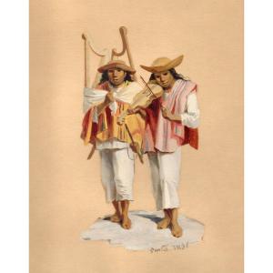 Joaquin Pinto. Equator. Four “costumbristas” Scenes