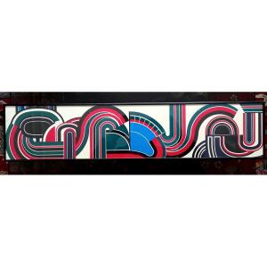 Jean Dewasne. Composition. Silkscreen, 1971.