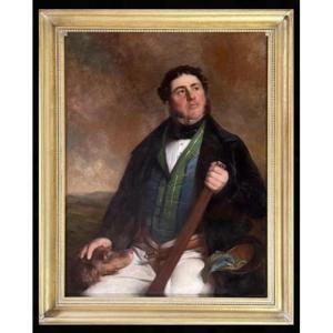 Sir John Watson Gordon (1788-1864) - Portrait Of Charles Gordon Esq. (died In 1858)