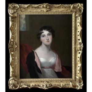 Portrait Of Miss Thayer, Studio Of Sir Thomas Lawrence Pra (1769 - 1830)