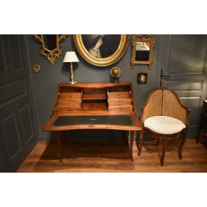 Walnut Slope Desk