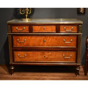 Louis XVI Mahogany Chest Of Drawers