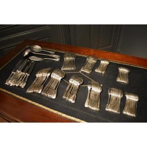 Boulenger Silver Metal Cutlery Set