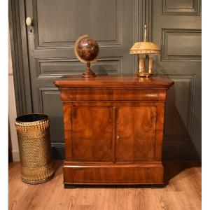 Small Louis Philippe Walnut And Walnut Veneer Sideboard