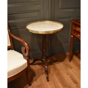 Louis XVI Style Pedestal Table