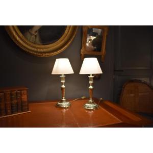 Pair Of Louis XVI Style Lamps