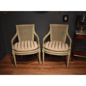 Pair Of Directoire Style Armchairs