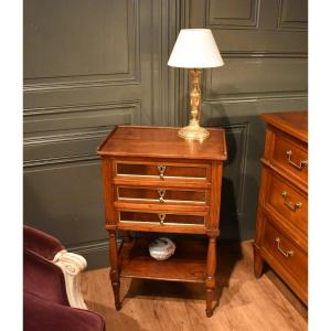 Walnut Chiffonier Table 