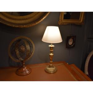 Lamp In Gilt Bronze