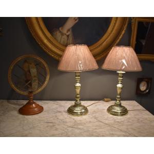 Pair Of Louis XVI Style Lamps