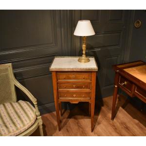 Louis XVI-style Bedside Table