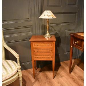 Louis XVI-style Bedside Table
