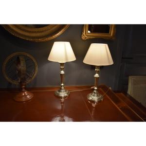 Pair Of Louis XVI Style Lamps