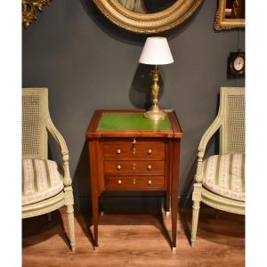 Mahogany Chiffonier Table With System