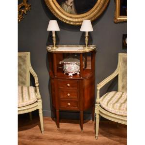 Small Louis XVI Style Mahogany In-between Piece Of Furniture