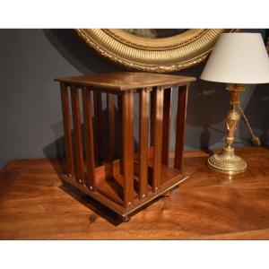 Free-standing Revolving Bookcase