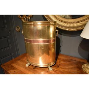 Brass Wastepaper Basket