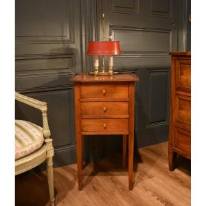 Walnut Bedside Cabinet