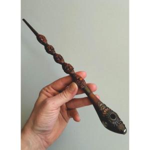 China Ancient Opium Pipe Tai People