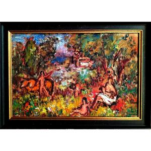 Bacchanalia Scene From The Fauve School 1