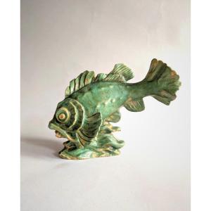 Art Deco Ceramic Fish