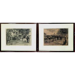 Quays Of Paris Booksellers 1922